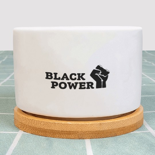 Black Power Plant Pots