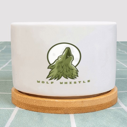 wolf whistle Plant Pots