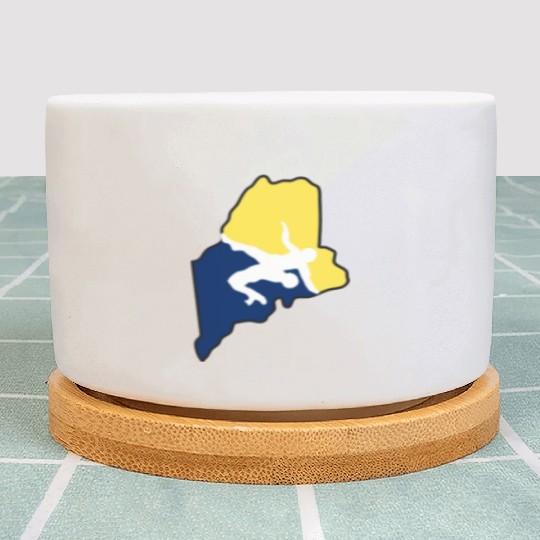 Maine Wrestling Plant Pots