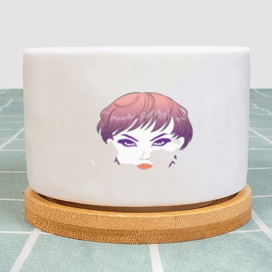 sweet girl Plant Pots