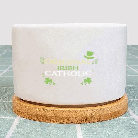 Original Irish Catholic Plant Pots