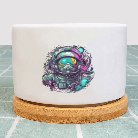 Astro Selfie Plant Pots