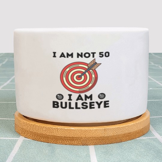 I Am Bullseye Plant Pots