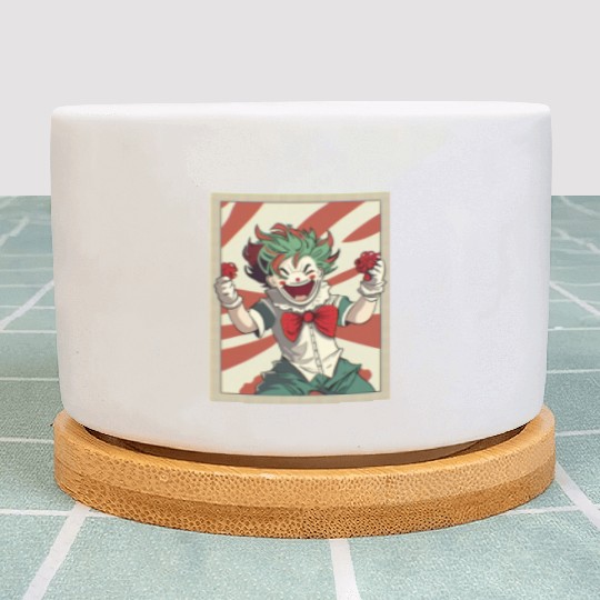 Happy joker card Plant Pots