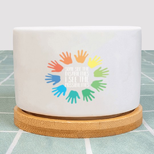 I See Possabilities Special Education Teacher Plant Pots