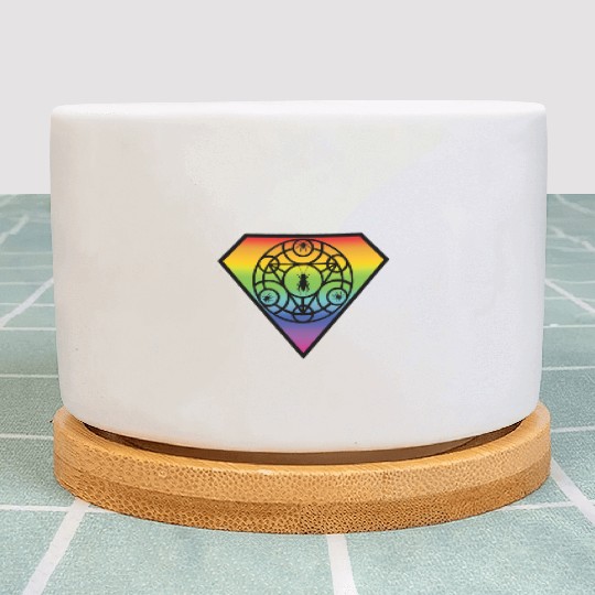 Spider Rainbow Plant Pots