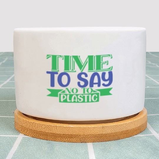 Women's Earth Day Cute Environmental Plant Pots