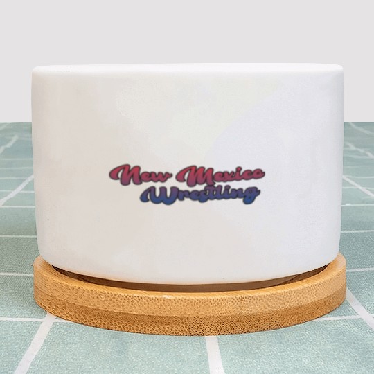 New Mexico Wrestling Plant Pots