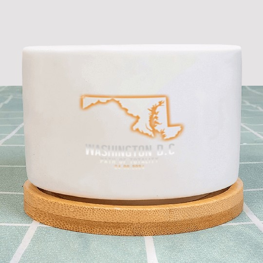 Washington DC Path Of Totality 4.8.24 EclipseWashi Plant Pots