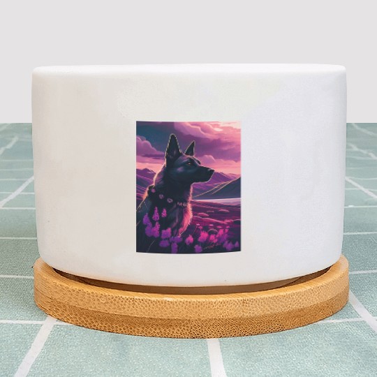 Belgian Malinois Nature Plant Pots