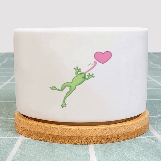 Frog Love Plant Pots