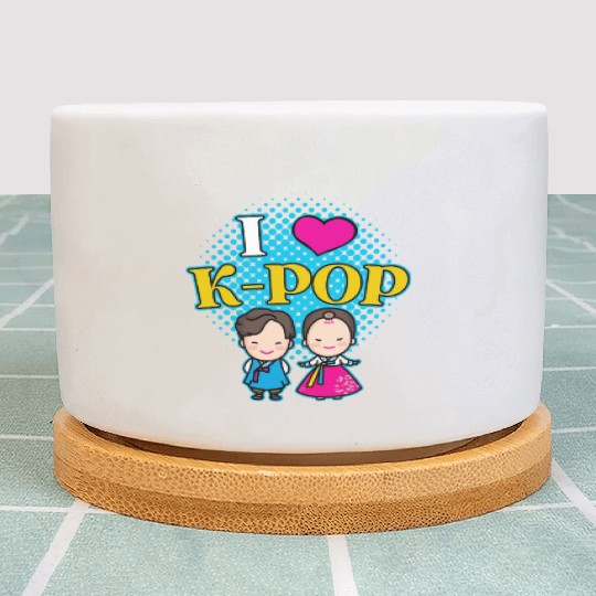 K-Pop K-drama Korean Music KPop Kdrama Gift Plant Pots