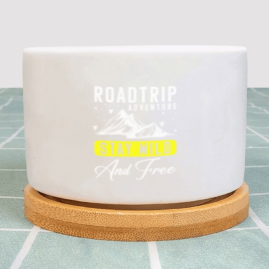 Road Trip Trip Traveller Freedom Plant Pots