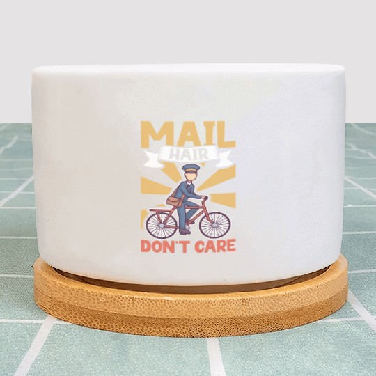 Postal Worker Mail Lady Mail Carrier Postal Plant Pots