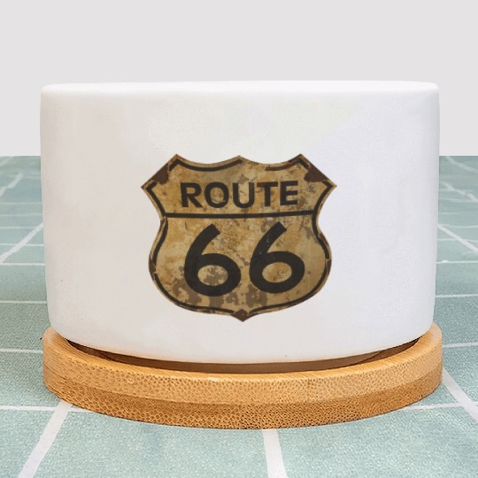 Route 66 USA Plant Pots