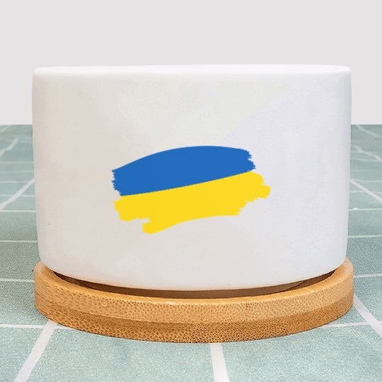 Ukrainian Flag Ukraine Plant Pots