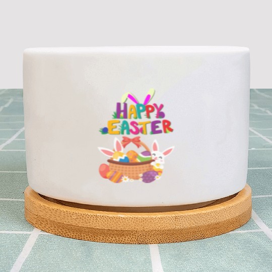 Happy Easter For And Easter Plant Pots