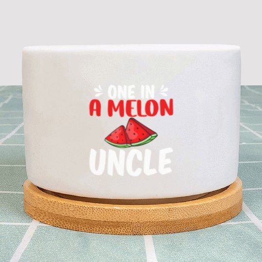 One In A Melon Uncle Watermelon Family Plant Pots