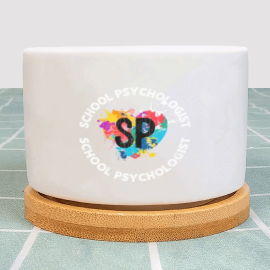 School Psychologist For Psychology Plant Pots