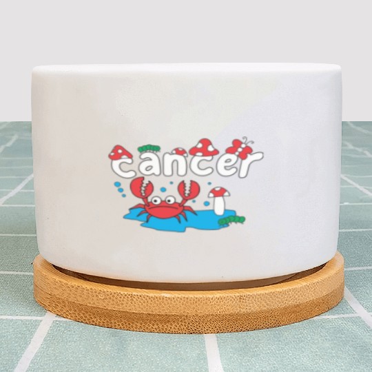 CANCER ZODIAC Plant Pots