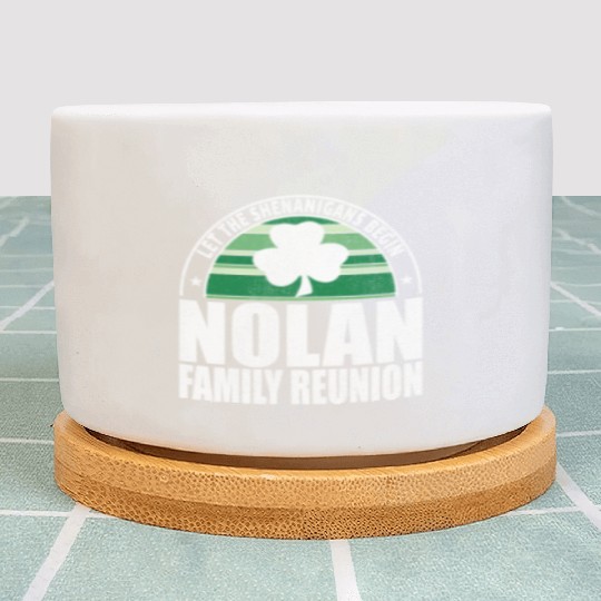 Nolan Family Reunion Irish Plant Pots