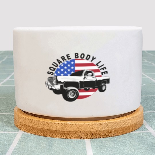Squarebody Truck 4X4 Square Body Plant Pots