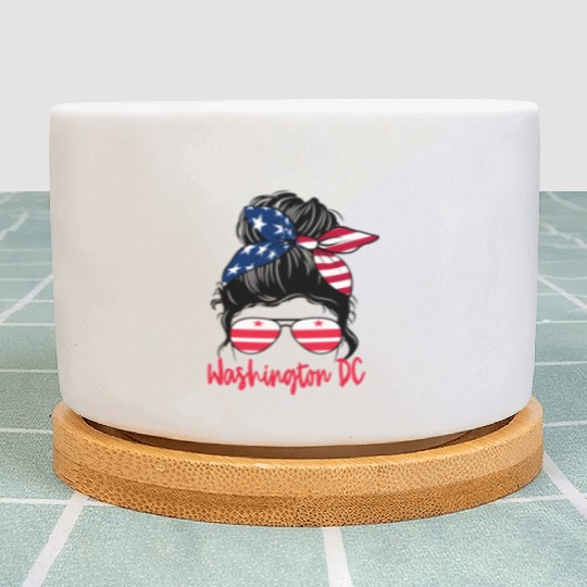 Washington Dc Washington Dc Flag Statefriend Plant Pots