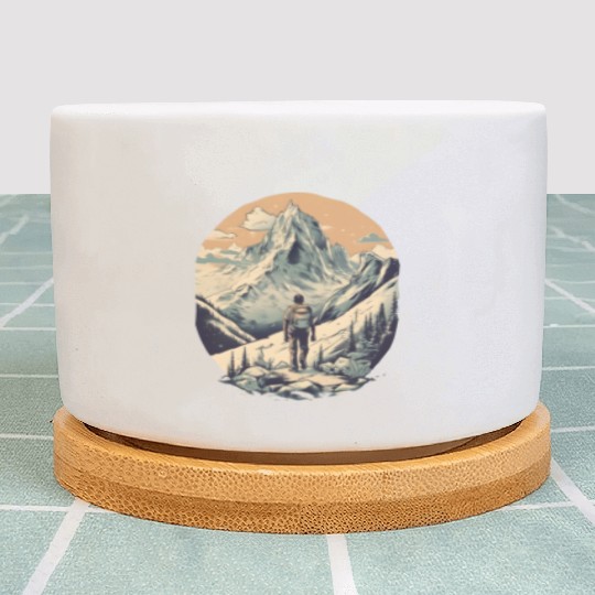 Mountain Hiking Plant Pots