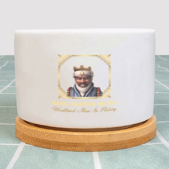 King Mansa Musa Novelty Plant Pots