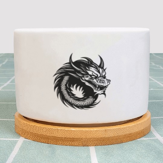 Dragon Mythical Fantasy Serpent Plant Pots