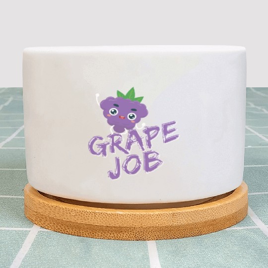 Grape Job Plant Pots
