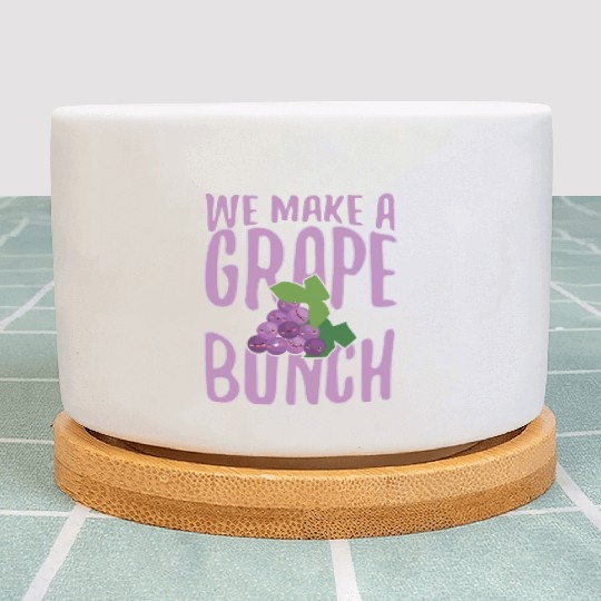 We Make Grape Bunch Plant Pots