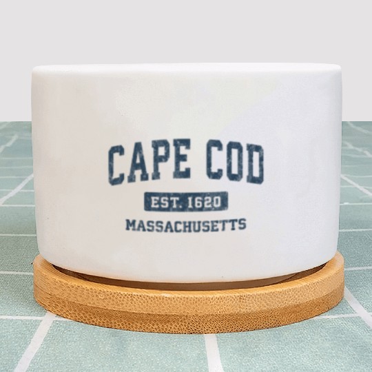 Cape Cod Massachusetts Ma Vintage Athletic Plant Pots