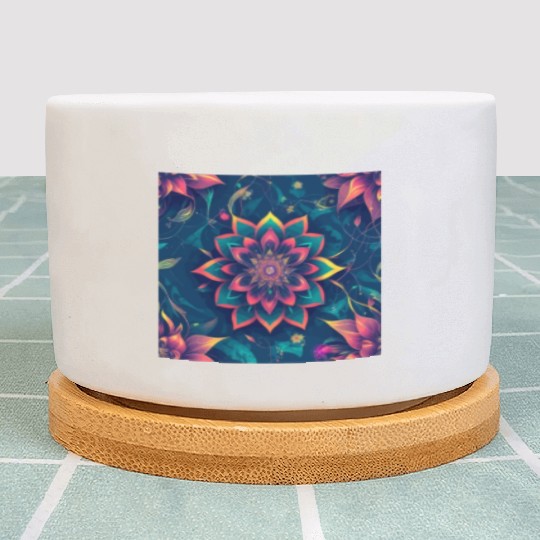 Cyberpunk flowers Plant Pots