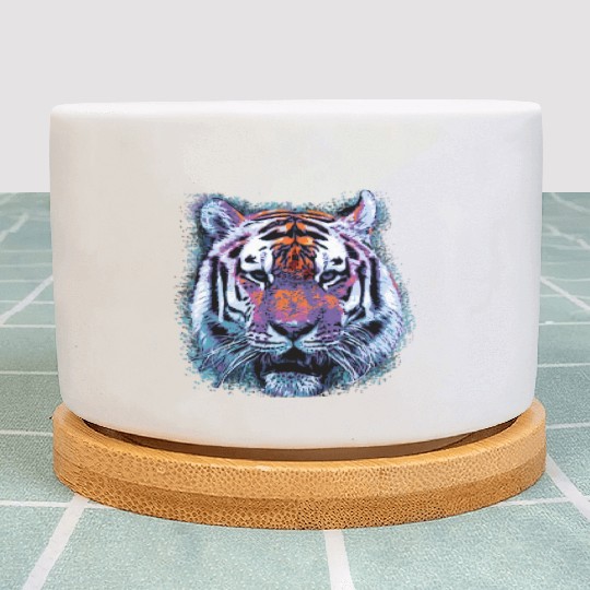 Tiger Face Pop Plant Pots