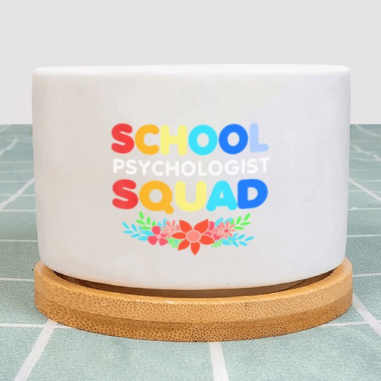 School Psychologist Squad Back To School For Plant Pots