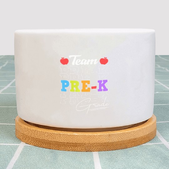 Team Pre K Squad Back To School Teacher Plant Pots