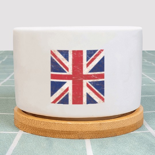 Union Jack Flag Plant Pots