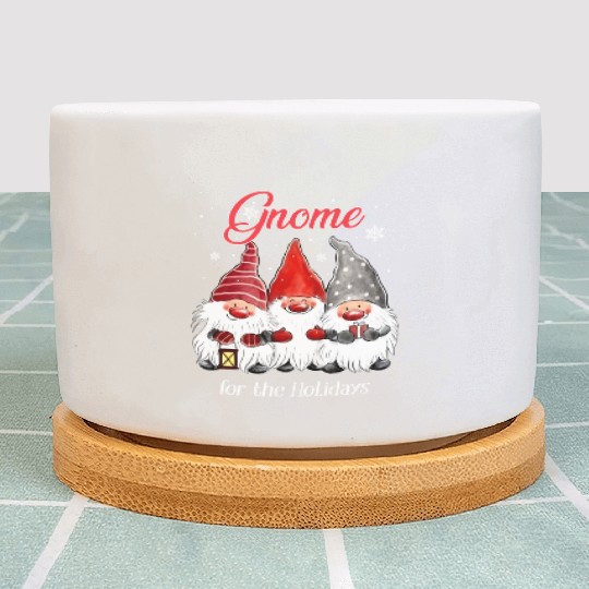 Gnome For The Three Gnomes Plant Pots