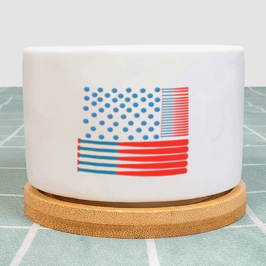 Baseball Stars & Stripes: A Patriotic Swing Plant Pots
