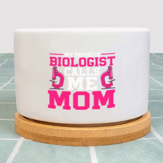 Biology Gift Biologist Plant Pots