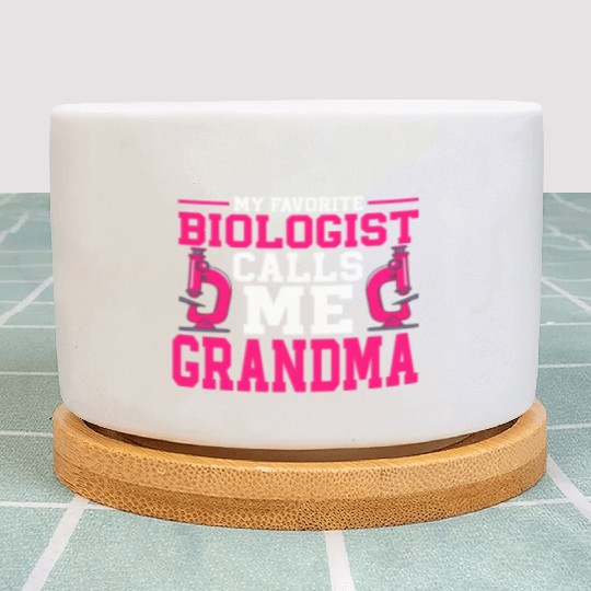 Biology Gift Biologist Plant Pots