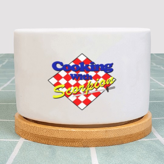 Cooking with Scorpion nature Plant Pots