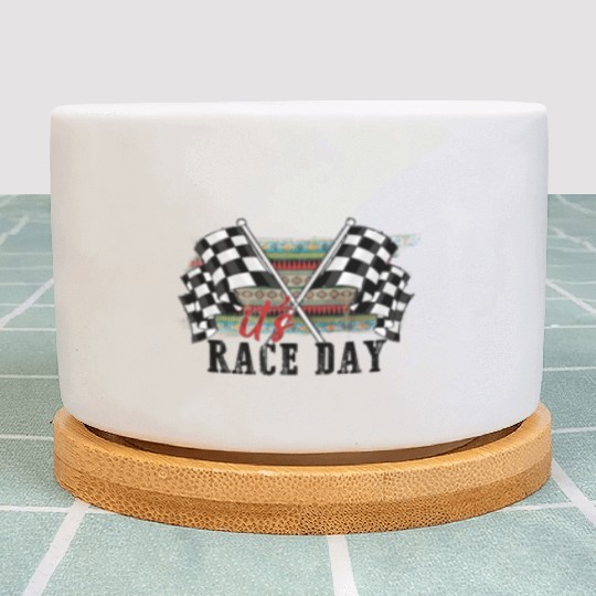Its Race Day Plant Pots