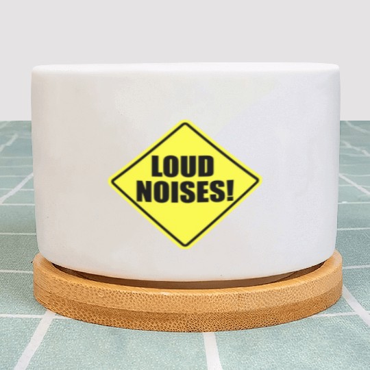 Loud Noises yellow Plant Pots