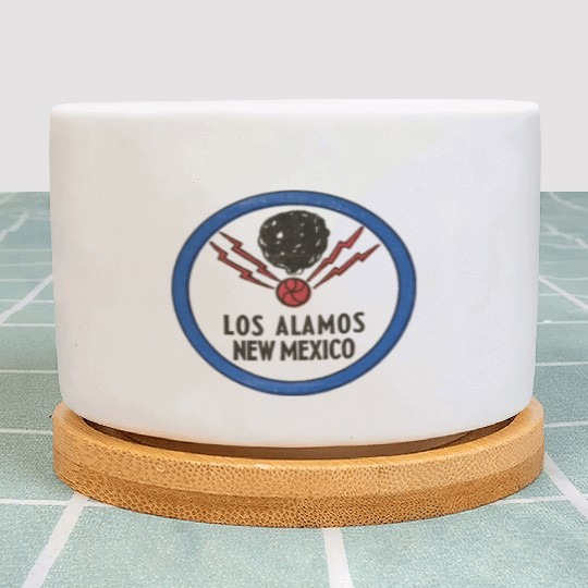 Manhattan Project Los Alamos, New Mexico Nuclear W Plant Pots