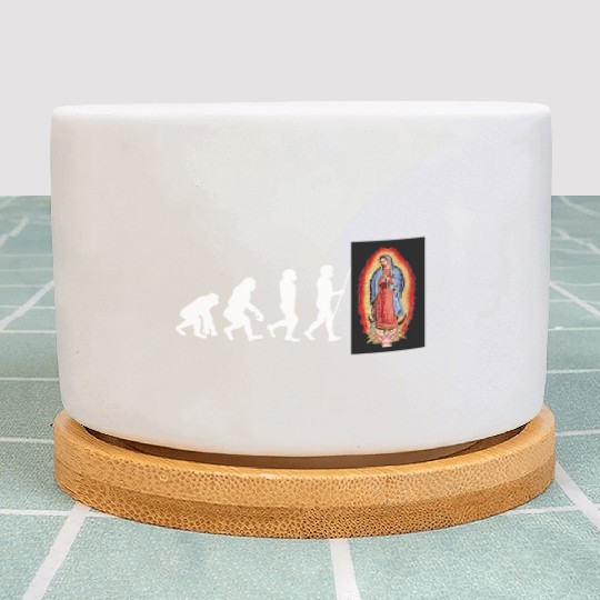 Our Lady Of Guadalupe Virgin Mary Plant Pots