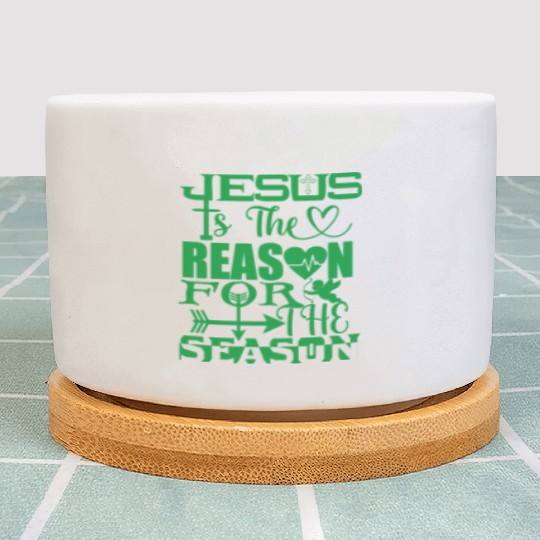 Jesus Is The Reason For The Season Happy Easter Plant Pots