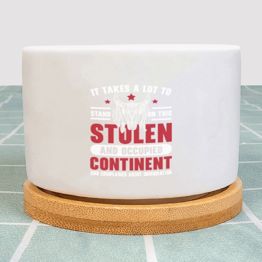 Aboriginal Indians Indigenous Native American Day Plant Pots