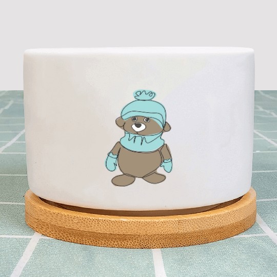 "Fun and Easy Teddy Bear Design Tutorial for Begi Plant Pots